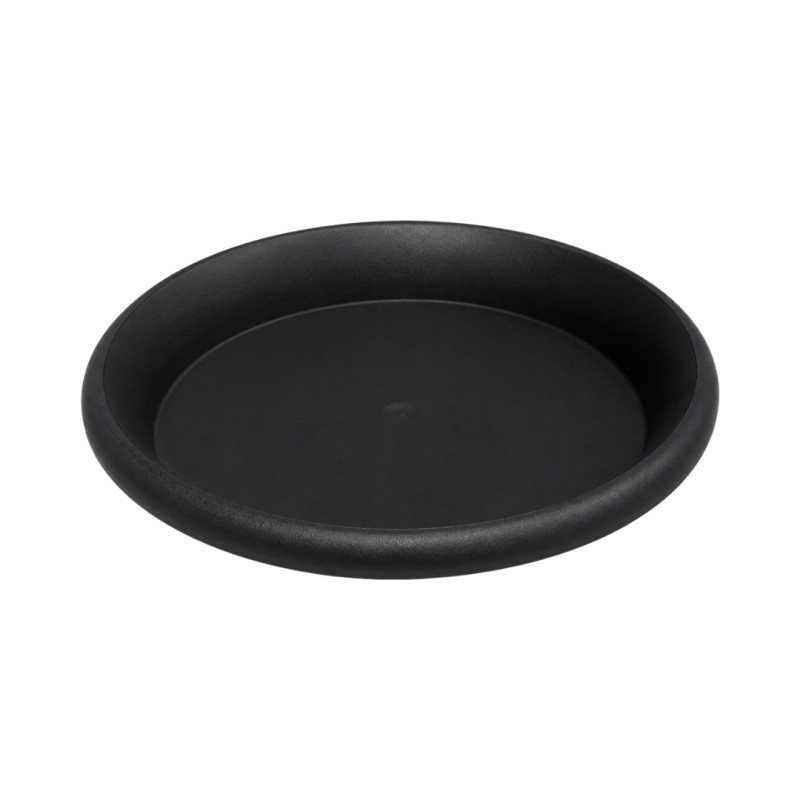 Sous-plat rond noir – Ø 11,5 cm