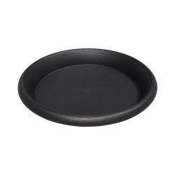Sous-plat rond noir – Ø 9,5 cm