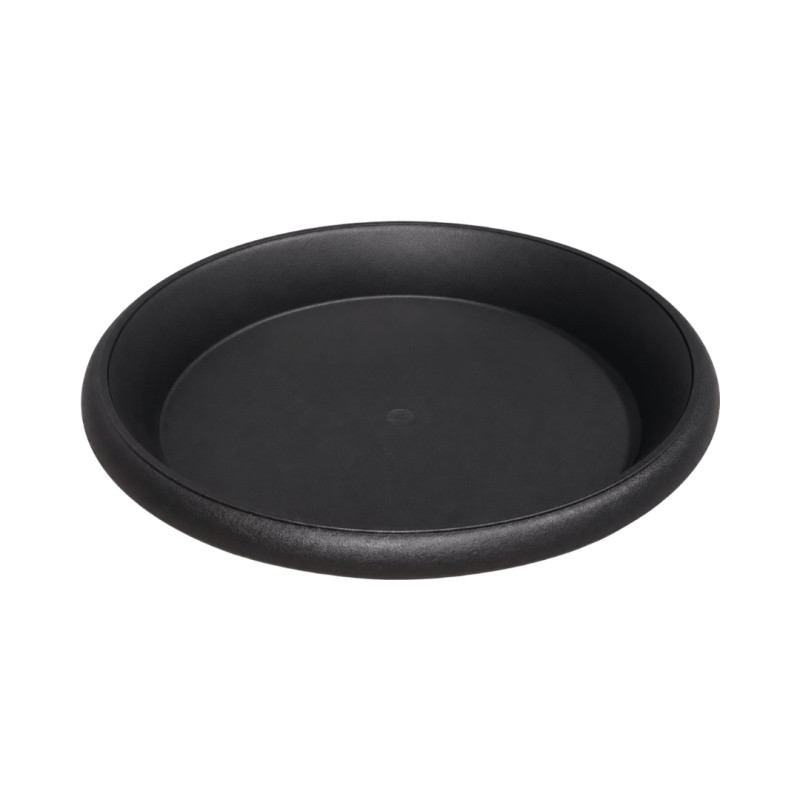 Sous-plat rond noir – Ø 9,5 cm