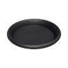 Sous-plat rond noir – Ø 9,5 cm