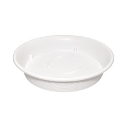 Soucoupe Ronde Blanche 15,4cm