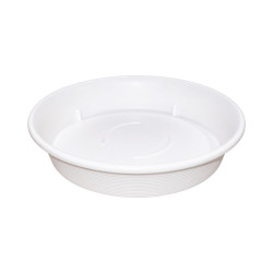 Soucoupe Ronde Blanche 18cm
