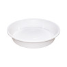 Soucoupe Ronde Blanche 18cm