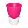 Pot Rose avec sous-plat 0,9L