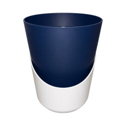 Pot Bleu nuit avec sous-plat 3,7L
