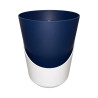 Pot Bleu nuit avec sous-plat 3,7L