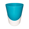 Pot Vert turquoise avec sous-plat 3,7L