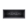 Muret jardinière Gris anthracite 116L