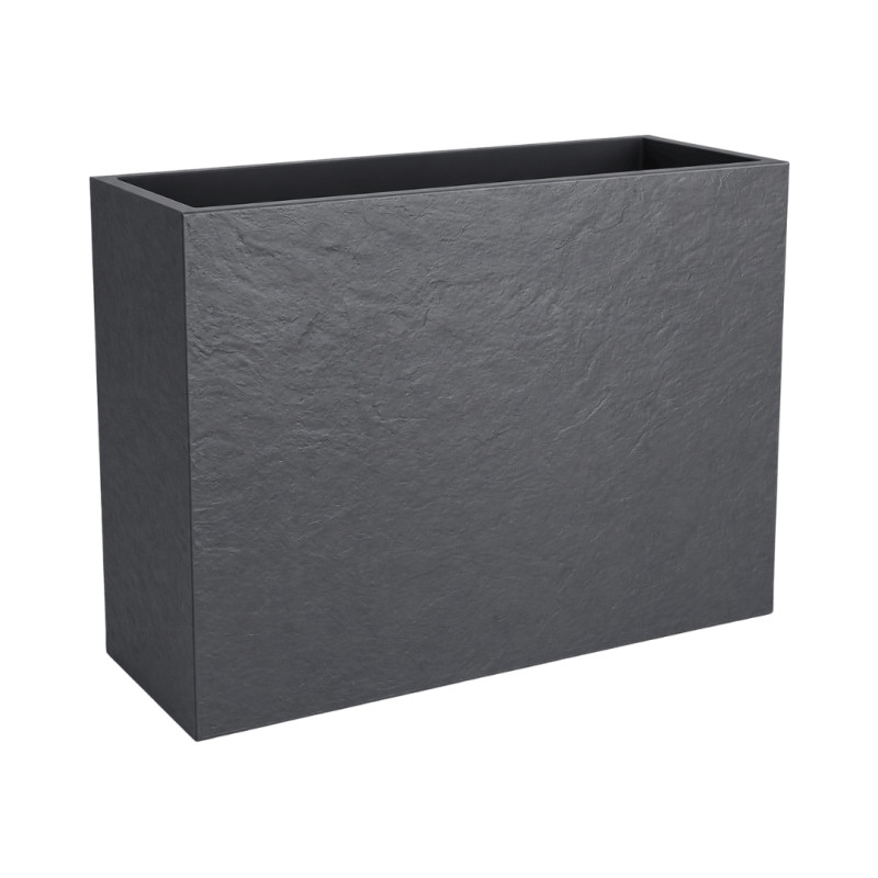 Jardinière LOFT Gris anthracite 46L