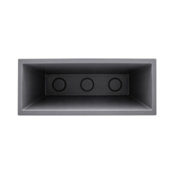 Jardinière LOFT Gris anthracite 46L