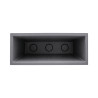 Jardinière LOFT Gris anthracite 46L
