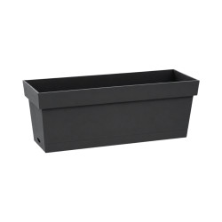Jardinière rectangulaire Gris anthracite 10L