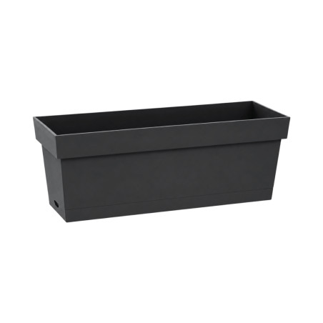 Jardinière rectangulaire Gris anthracite 10L