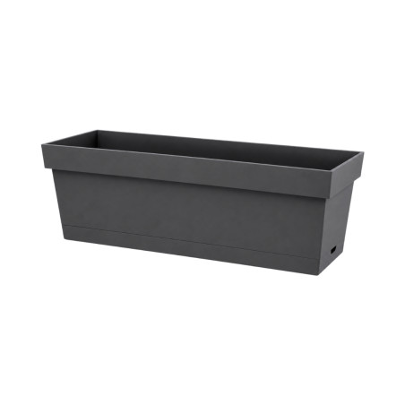 Jardinière rectangulaire Gris anthracite 13L