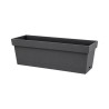 Jardinière rectangulaire Gris anthracite 13L