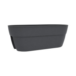 Jardinière balcon Gris anthracite 19.5L