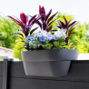 Jardinière balcon Gris anthracite 19.5L