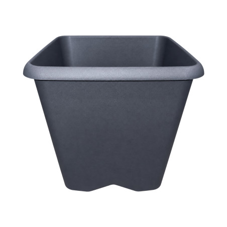 Pot carré gris anthracite 8.6L