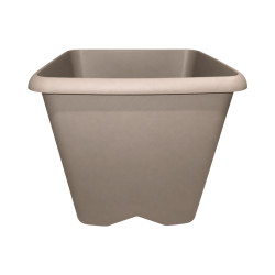 Pot carré taupe 24.2L