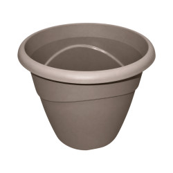 Pot rond taupe 2L