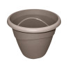 Pot rond taupe 2L