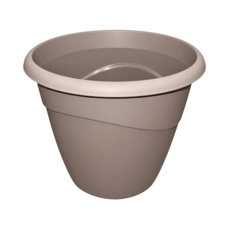 Pot rond taupe 3L