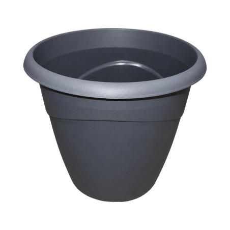 Pot rond gris anthracite 3L