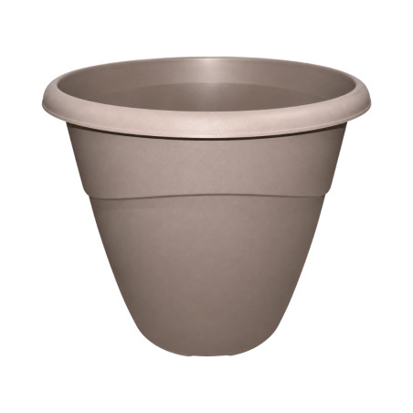 Pot rond taupe 10L