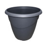 Pot rond gris anthracite 10L