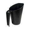 Pelle à granulés plastique noire 1L