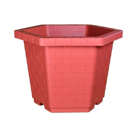 Pot Marron Exagonale 