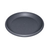 Soucoupe ronde gris anthracite 17cm