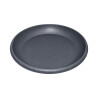 Soucoupe ronde gris anthracite 30cm
