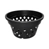 Pot ajouré rond noir 27cm