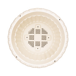 Pot suspendu rond blanc 5L