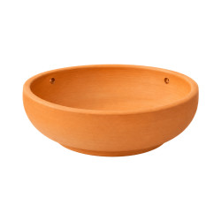 Pot rond en terre cuite 19cm