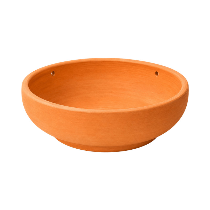 Pot rond en terre cuite 24cm