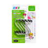 Crochets S inox taille S x5