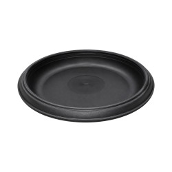 Soucoupe noire 42cm