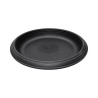 Soucoupe noire 42cm