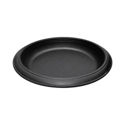 Soucoupe noire 49,5cm