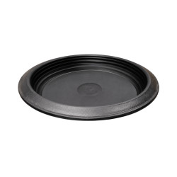 Soucoupe noire 44cm