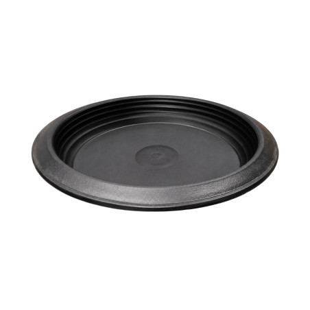 Soucoupe noire 44cm