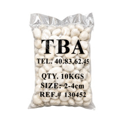 Galet blanc-jaune 2-4cm 10kg