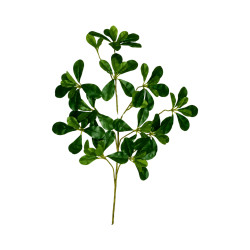 Feuillage Malabar en branche artificiel
