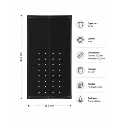 Pochon de Culture 24,5L Noir