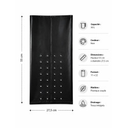 Pochon de Culture Noir 30L