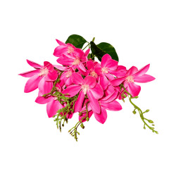 Branche Magnolia Rose Foncé Artificielle