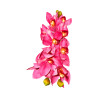Cymbidium Rose Foncé Artificiel