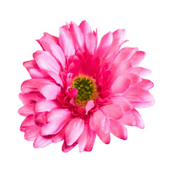 Gerbera Artificiel Rose Clair